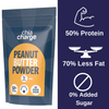 Chia Charge Home Peanut Butter Powder - 50% Protein No Added Sugar 70% Less Fat than ordinary Peanut Butter- All Natural, Vegan Powdered Spread