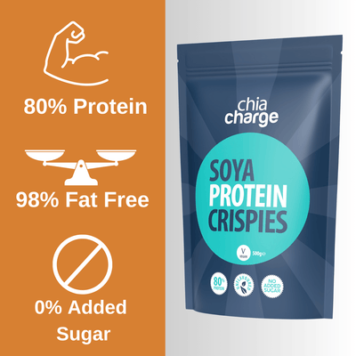 Chia Charge Soya Protein Crispies